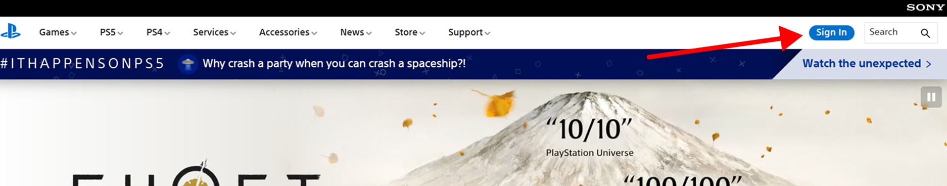 Регистрация аккаунта PSN через браузер