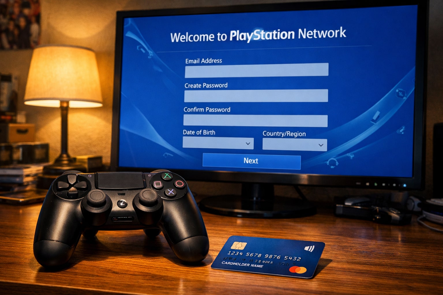 Новый аккаунт PlayStation в России