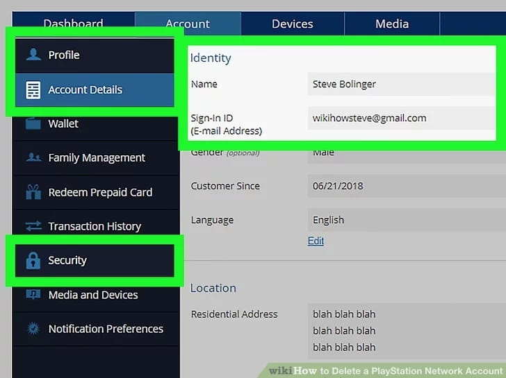 Как полностью удалить аккаунт PSN 