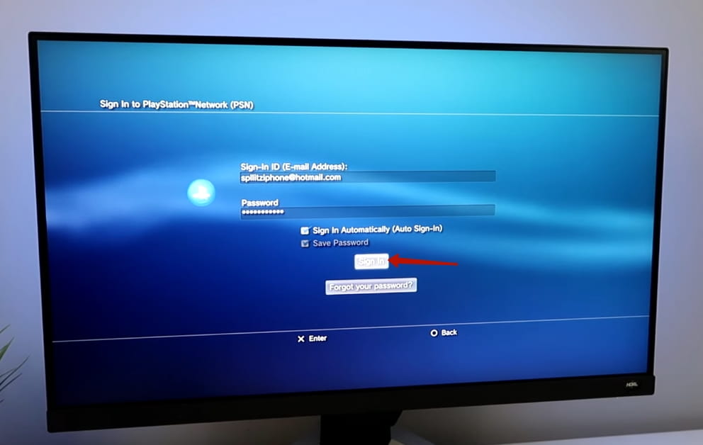 Как войти в Playstation Network на ps3