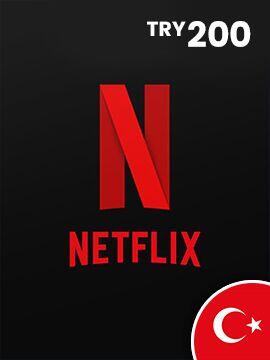 Netflix gift card 200 TL (Турция)