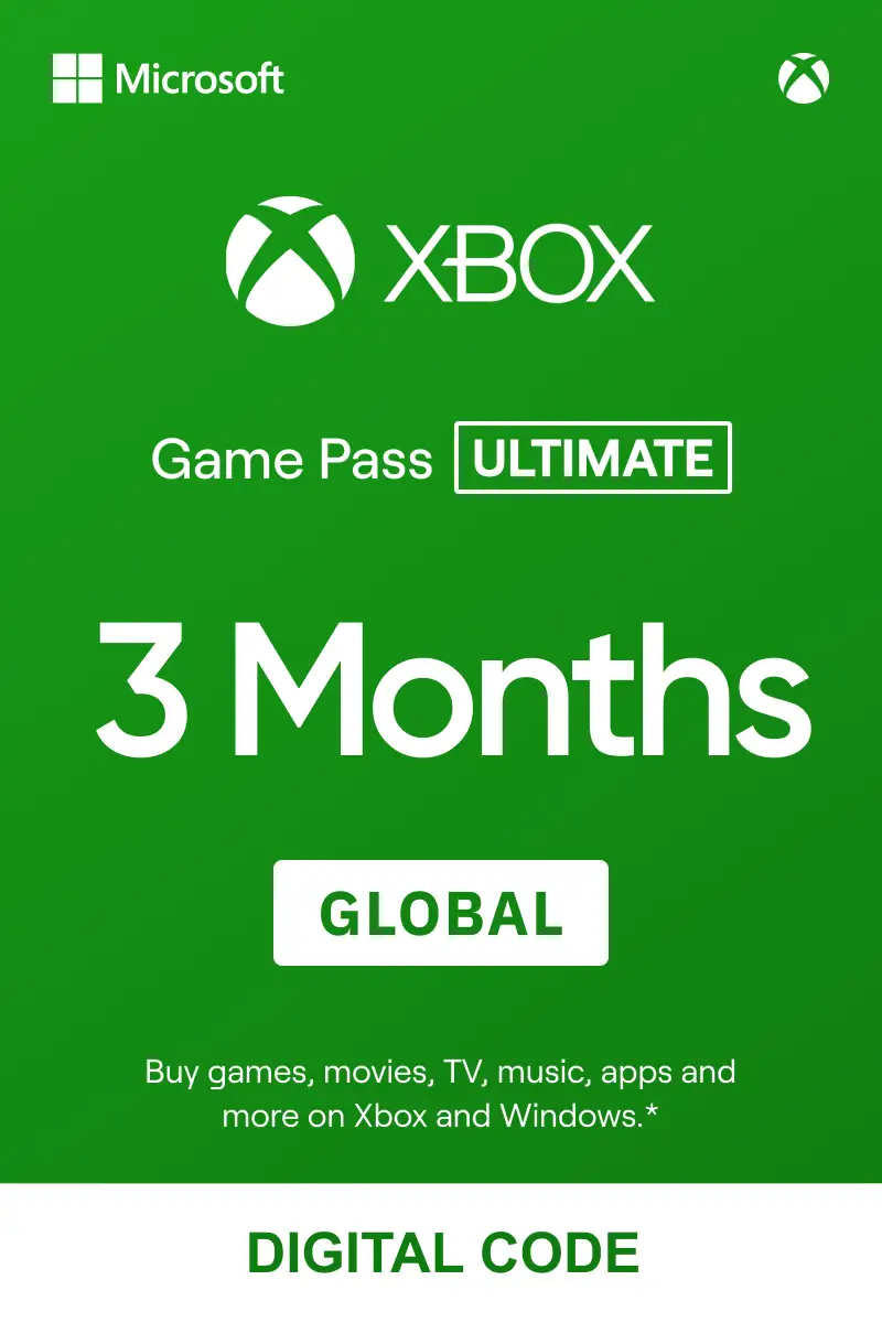 Подписка Xbox Game Pass Ultimate 3 месяца (США)