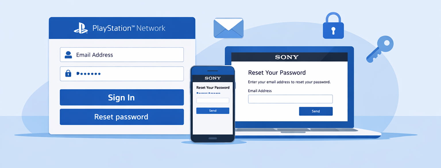 Как восстановить учётную запись PlayStation Network и пароль PSN