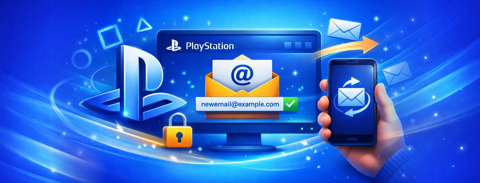 Как поменять почту в PlayStation Network — подробная инструкция