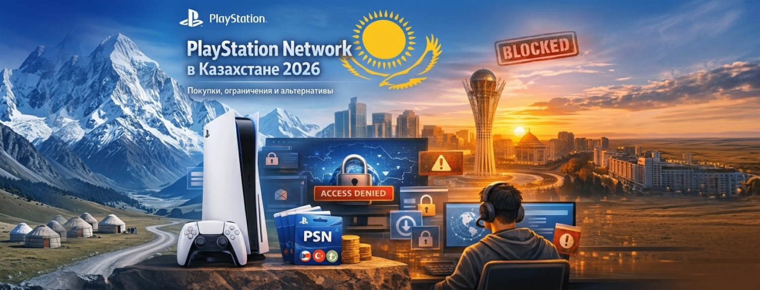 PlayStation Network в Казахстане: что происходит и как покупать игры в 2026 году